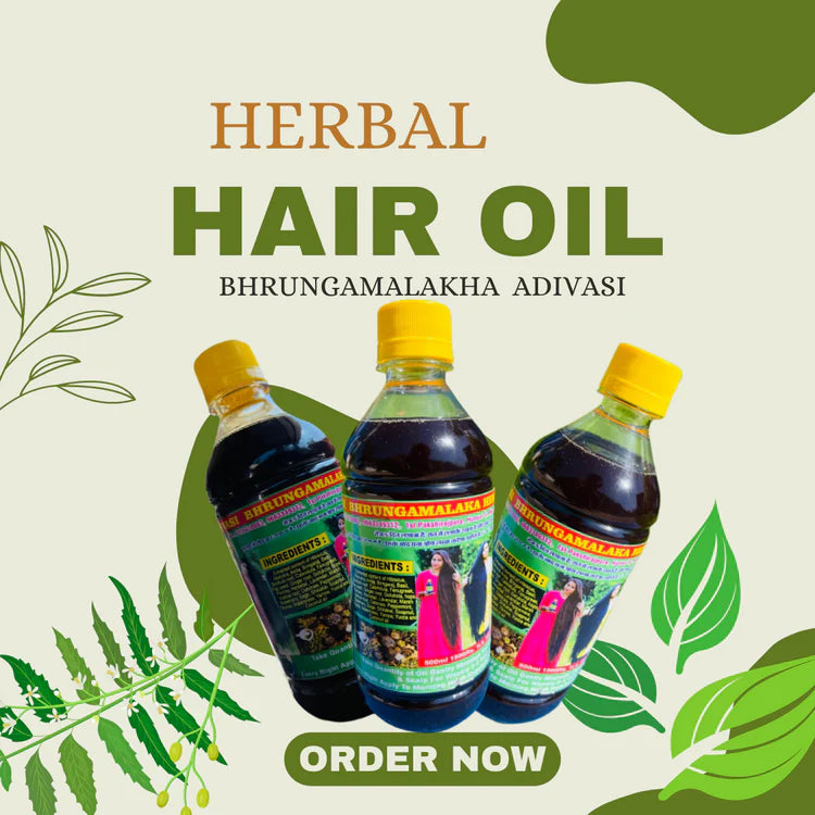 ADIVASI HERBAL HAIR OIL ALL VARIANTS