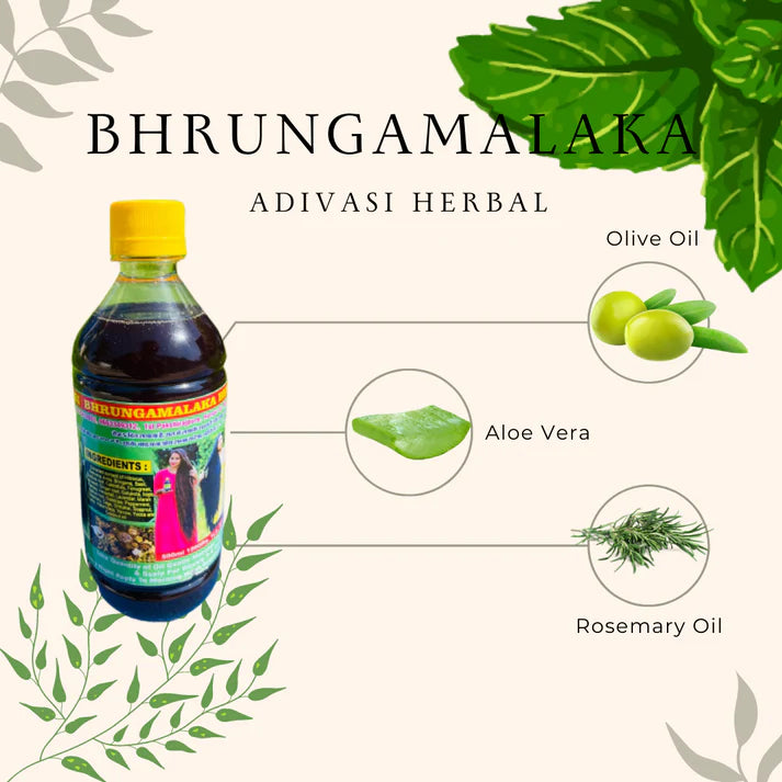 ADIVASI HERBAL HAIR OIL ALL VARIANTS