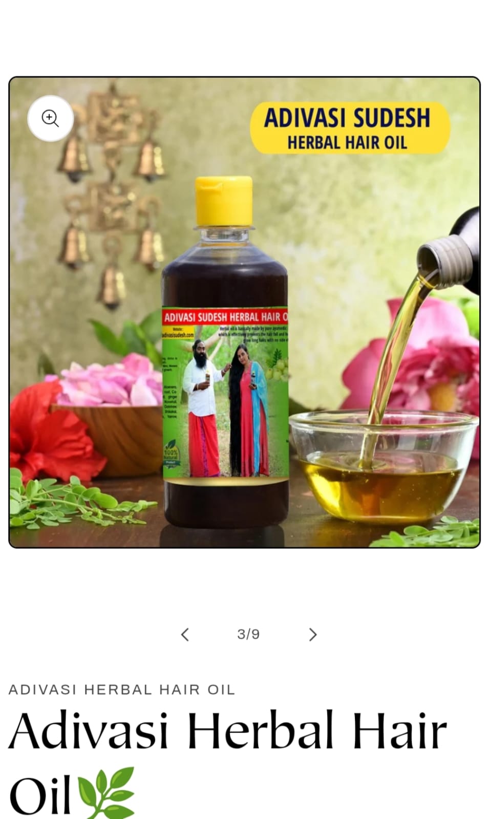 ADIVASI HERBAL HAIR OIL ALL VARIANTS