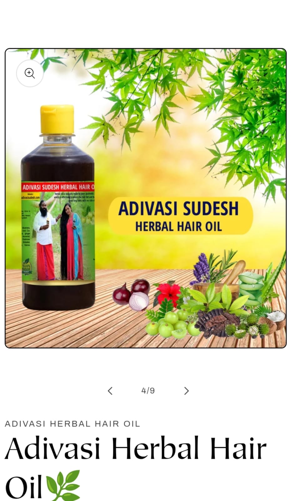 ADIVASI HERBAL HAIR OIL ALL VARIANTS